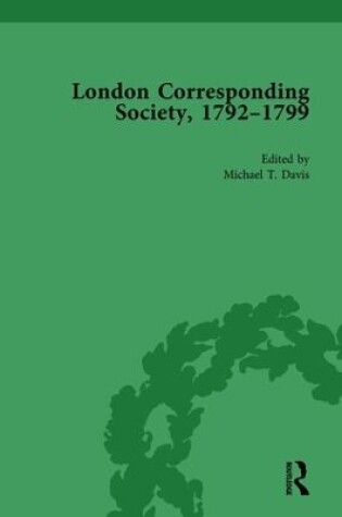 Cover of The London Corresponding Society, 1792-1799 Vol 2