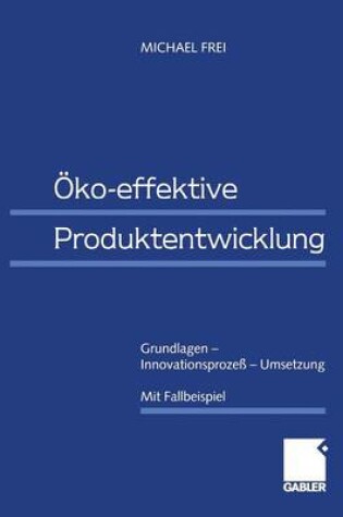 Cover of Öko-effektive Produktentwicklung