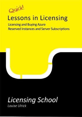 Cover of Licensing and Buying Azure Reserved Instances and Server Subscriptions