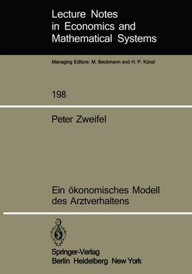 Book cover for Ein ökonomisches Modell des Arztverhaltens