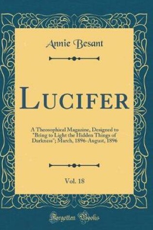 Cover of Lucifer, Vol. 18