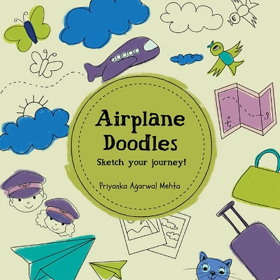 Book cover for Airplane Doodles