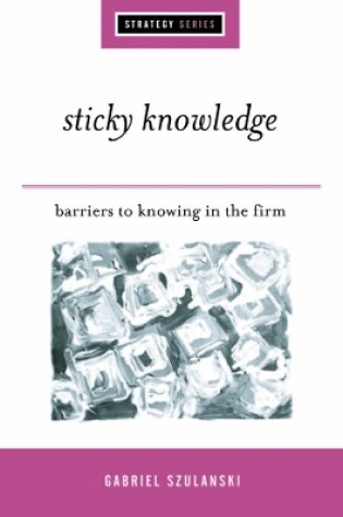 Cover of Sticky Knowledge