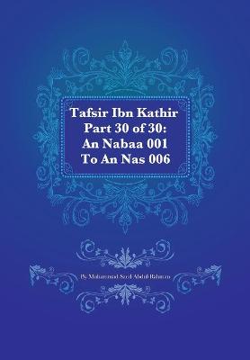 Book cover for Tafsir Ibn Kathir Part 30 of 30