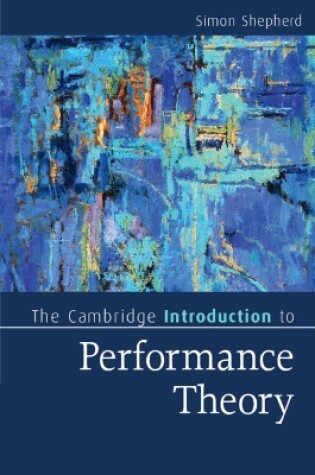 Cover of The Cambridge Introduction to Performance Theory