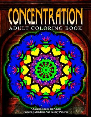 Book cover for CONCENTRATION ADULT COLORING BOOKS - Vol.20