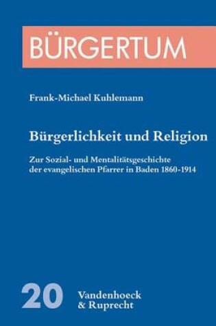 Cover of Burgerlichkeit Und Religion