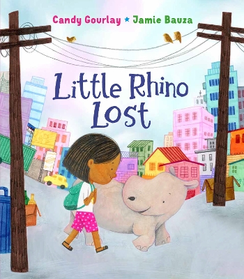 Book cover for Little Rhino Lost