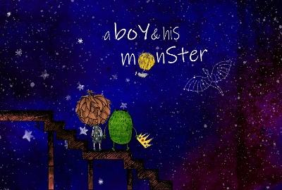 Book cover for The Boy and His Monster