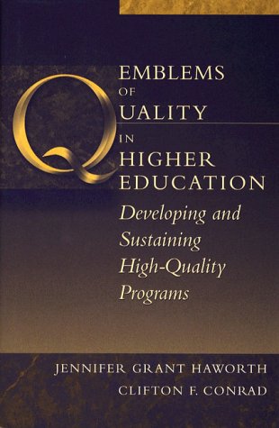 Book cover for Emblems of Quality in Higher Education