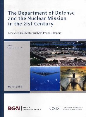 Cover of The Department of Defense and the Nuclear Mission in the 21st Century