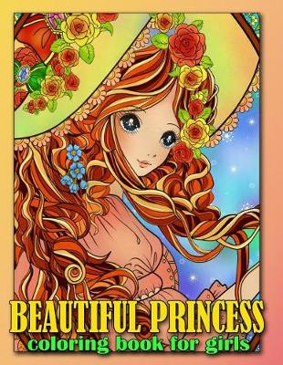 Cover of Princess Coloring Book for Girls