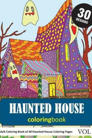 Cover of Haunted House Coloring Book