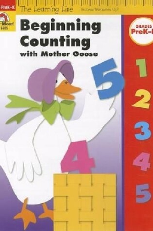 Cover of Learning Line: Beginning Counting with Mother Goose, Prek - Kindergarten, Workbook