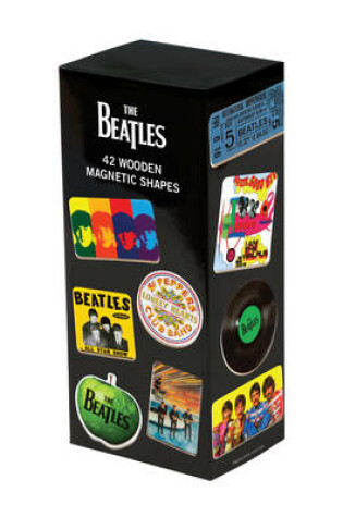 Cover of The Beatles Wooden Magnetic Set