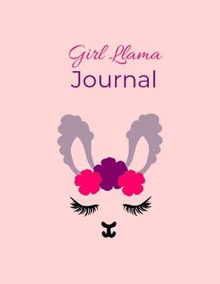 Book cover for Girl Llama Journal