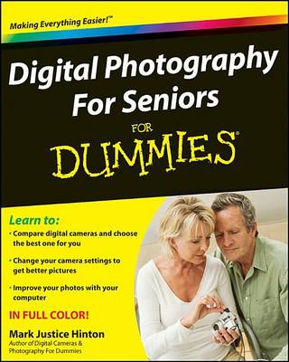 Book cover for Digital Photography For Seniors For Dummies