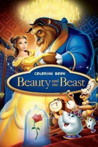 Cover of Beauty and the Beast Coloring Book