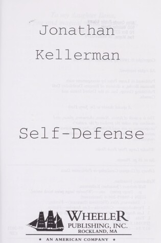 Cover of Self-Defense