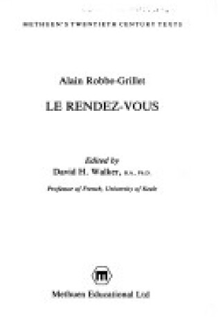 Cover of Rendez-Vous