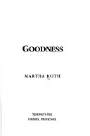 Cover of Goodness