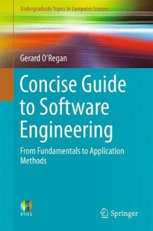 Cover of Concise Guide to Software Engineering