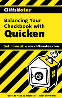 Book cover for CliffsNotes Balancing Your Checkbook with Quicken - Upc Vers