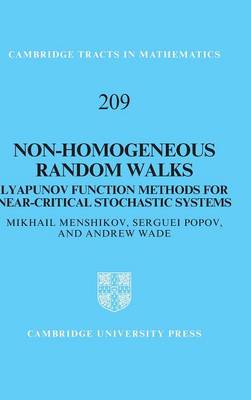 Book cover for Non-homogeneous Random Walks