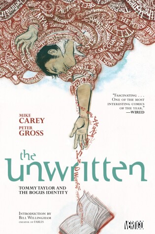 Cover of Unwritten Vol. 1: Tommy Taylor and the Bogus Identity