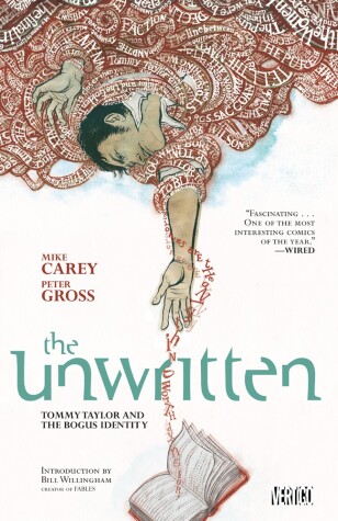 Book cover for Unwritten Vol. 1: Tommy Taylor and the Bogus Identity