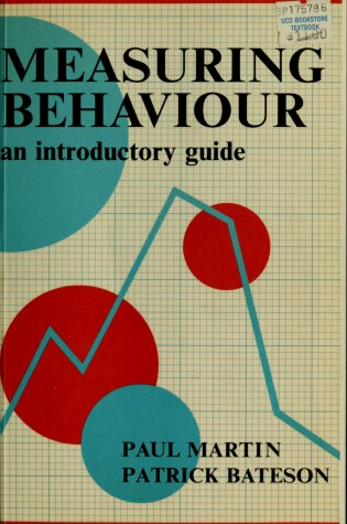 Cover of Measuring Behaviour:An Introductory Guide