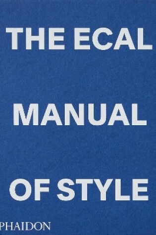 Cover of The ECAL Manual of Style