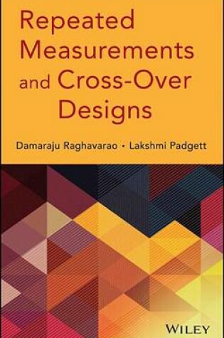 Cover of Repeated Measurements and Cross-Over Designs