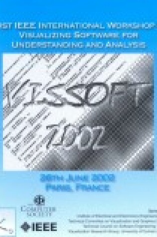 Cover of International Worshop on Visualizing Software for Understanding and Analysis