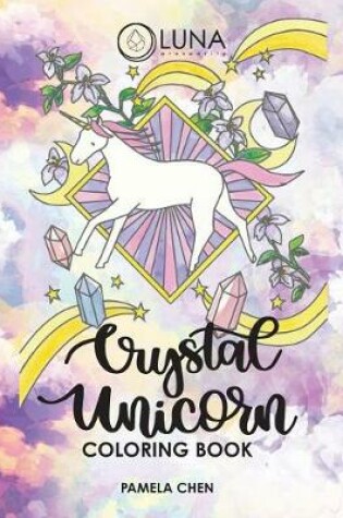 Cover of Crystal Unicorn Tarot Coloring Book