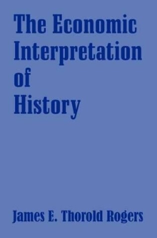 Cover of The Economic Interpretation of History