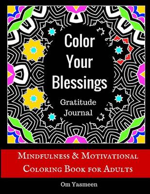 Book cover for Color Your Blessings - Gratitude Journal