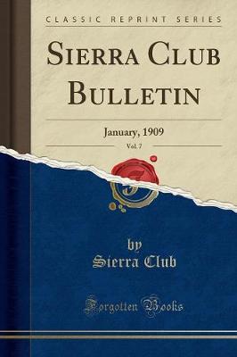Book cover for Sierra Club Bulletin, Vol. 7