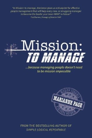 Cover of Mission: To Manage