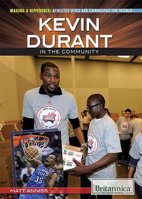 Book cover for Kevin Durant in the Community