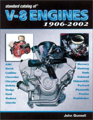 Book cover for Standard Catalog of V-8 Engines 1906-2002