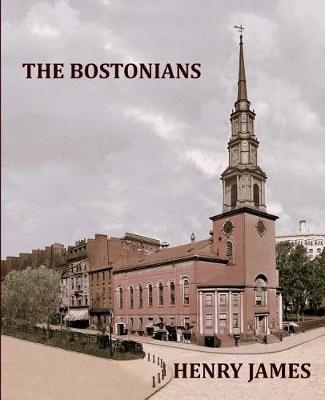 Book cover for THE BOSTONIANS HENRY JAMES Large Print