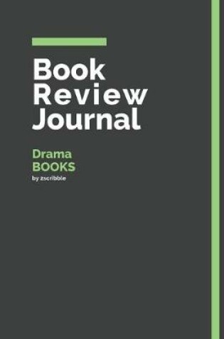 Cover of Book Review Journal Drama Books