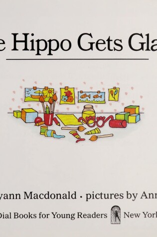 Cover of Macdonald & King : Little Hippo Gets Glasses (Hbk)