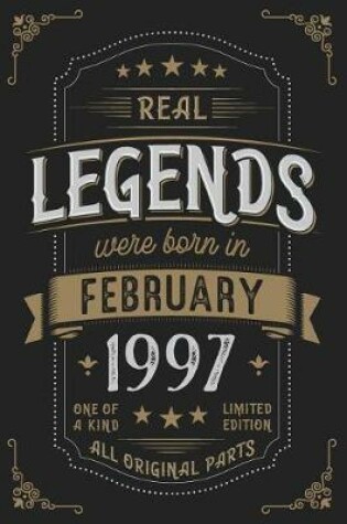 Cover of Real Legendes were born in February 1997