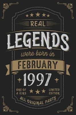 Book cover for Real Legendes were born in February 1997