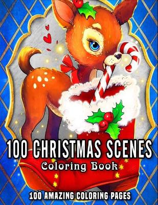 Book cover for 100 Christmas Scenes