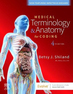 Book cover for Medical Terminology & Anatomy for Coding Elsevier eBook on Vitalsource (Retail Access Card)
