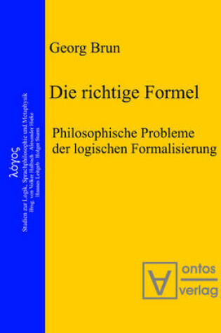 Cover of Die richtige Formel