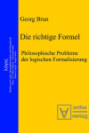 Book cover for Die richtige Formel